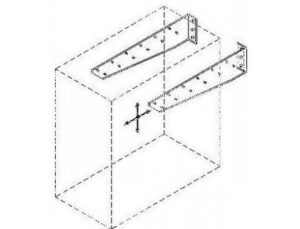 JEU DE SUPPORTS GALVANISÉS À CHAUD