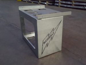 Jambage pour coffre de chantier dos cabine